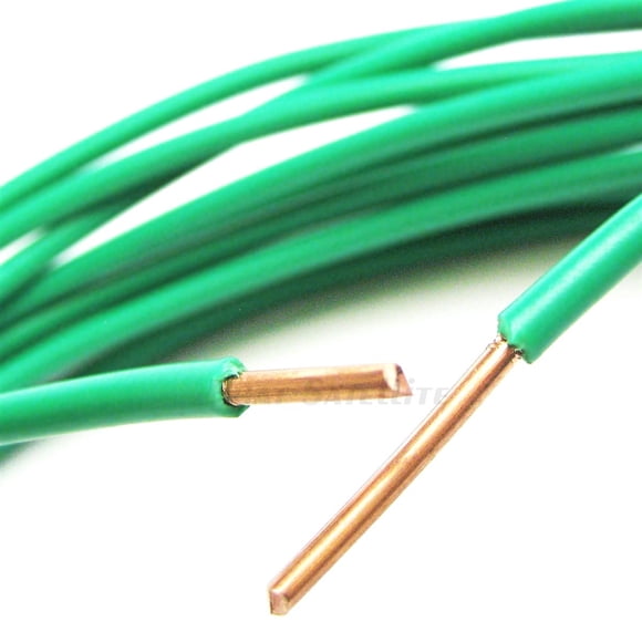 Cable de conexión a tierra PHAT SATELLITE INTL 12 AWG, 15 pies, verde