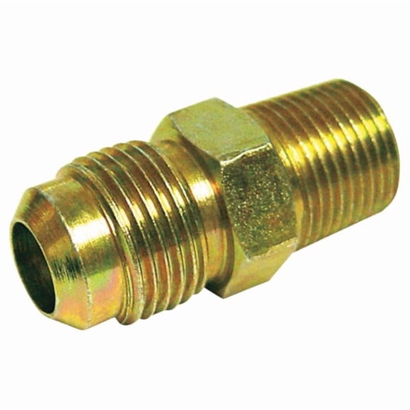 Adaptador Homeplus+ Brass Flare MPT de 7/8 pulgadas a 3/4 pulgadas