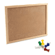thumbnail image 1 of Pizarra de corcho con marco de madera 30x40cm, 1 of 3