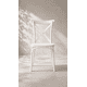 thumbnail image 2 of Pack de 6 Sillas Crossback Danubio Polipropileno de Comedor o Terraza Exterior - Blanca, 2 of 5