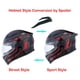 thumbnail image 4 of Casco De Moto Modular Integral Abatible Hb89 Rojo, 4 of 6