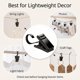 thumbnail image 5 of Clips para Cortinas BIHRTC Pack de 25 Negro 3,3 cm, 5 of 7