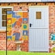 thumbnail image 2 of Blippi -bandera de jardín temática. Regalo perfecto para fans, amigos y familiares, ideal para actividades al aire libre y decoración de fiestas.45CM*100CM, 2 of 5