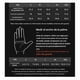 thumbnail image 4 of Guantes Para Motociclismo Invierno Dedo Touchscreen Impermeable Rockbros 0354, 4 of 4