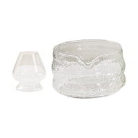 Bothyi - Juego De Matcha De Vidrio De 650 Ml Con Recipiente Y Soporte Para Batidor, Resistente Con Pico Vertedor Para Los Amantes Del Té.