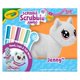 thumbnail image 2 of Scribble Scrubbie Jumbo Cat de Toy Crayola, 6 pulgadas, con brocha y marcadores, 2 of 7