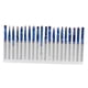 thumbnail image 4 of 20pcs HSS Steel 1/8 Pulgada (3 Mm) De Vástago De Doble Corte De Fresa Rotativa Set De Herramientas, 4 of 5
