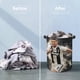 thumbnail image 5 of Cristiano Ronaldo Cesta de lavandería de gran capacidad redonda con asa, bolsa para ropa sucia plegable, almacenamiento para dormitorio, baño y lavadero 44x35 cm, 5 of 6