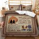 thumbnail image 1 of Animal Duvet Cover Set Black Panther with Keep Calm Sentence Quilt Cover Boys Soft Polyester Bedding Set, 1 of 5