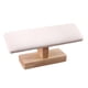 thumbnail image 3 of T-Bar Bracelet Watch Jewelry Display Soporte Soporte Rack Blanco PU, 3 of 3