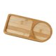 thumbnail image 1 of Bandeja De Madera Para Servir, Soporte Para Vajilla Para Reuniones Familiares, Bodas, Fiestas, Madera Clara, 1 of 5