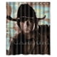 thumbnail image 1 of Cortina de ducha de Carl Grimes de The Walking Dead con ganchos (60 x 72 pulgadas), 1 of 3