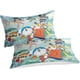 thumbnail image 3 of Juego de ropa de cama con estampado digital 3D de Doraemon con funda de almohada, funda nórdica de microfibra suave de acero inoxidable, juego de 3 piezas, funda de edredón de gato azul pequ, 3 of 3