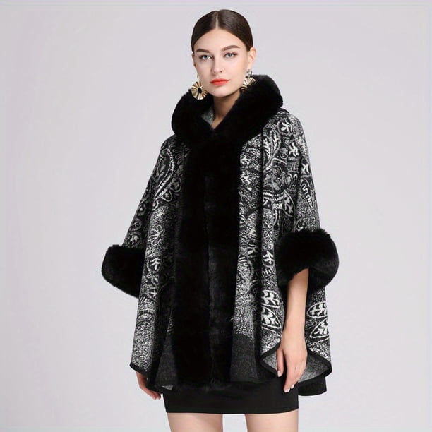 25.60"X64.96" Imitation Rabbit Fur Shawl Scarf Collar Imitation Cashmere Cloak Winter Cold And Warm Shawl Wrap