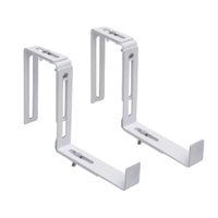 Magideal - 2X Gancho Para Maceta Con Barandilla, Soporte Para Jardinera, Valla Resistente Para Jardín, Balcón, Macetero Duradero, Soporte Para Maceta, Soporte Pa