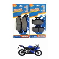 Genérico - Pastillas De Freno Delanteras + Traseras Yamaha R15 V3 - V4