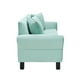 thumbnail image 3 of Sofa Lua 3c Felpa 20 Verde Agua, 3 of 4