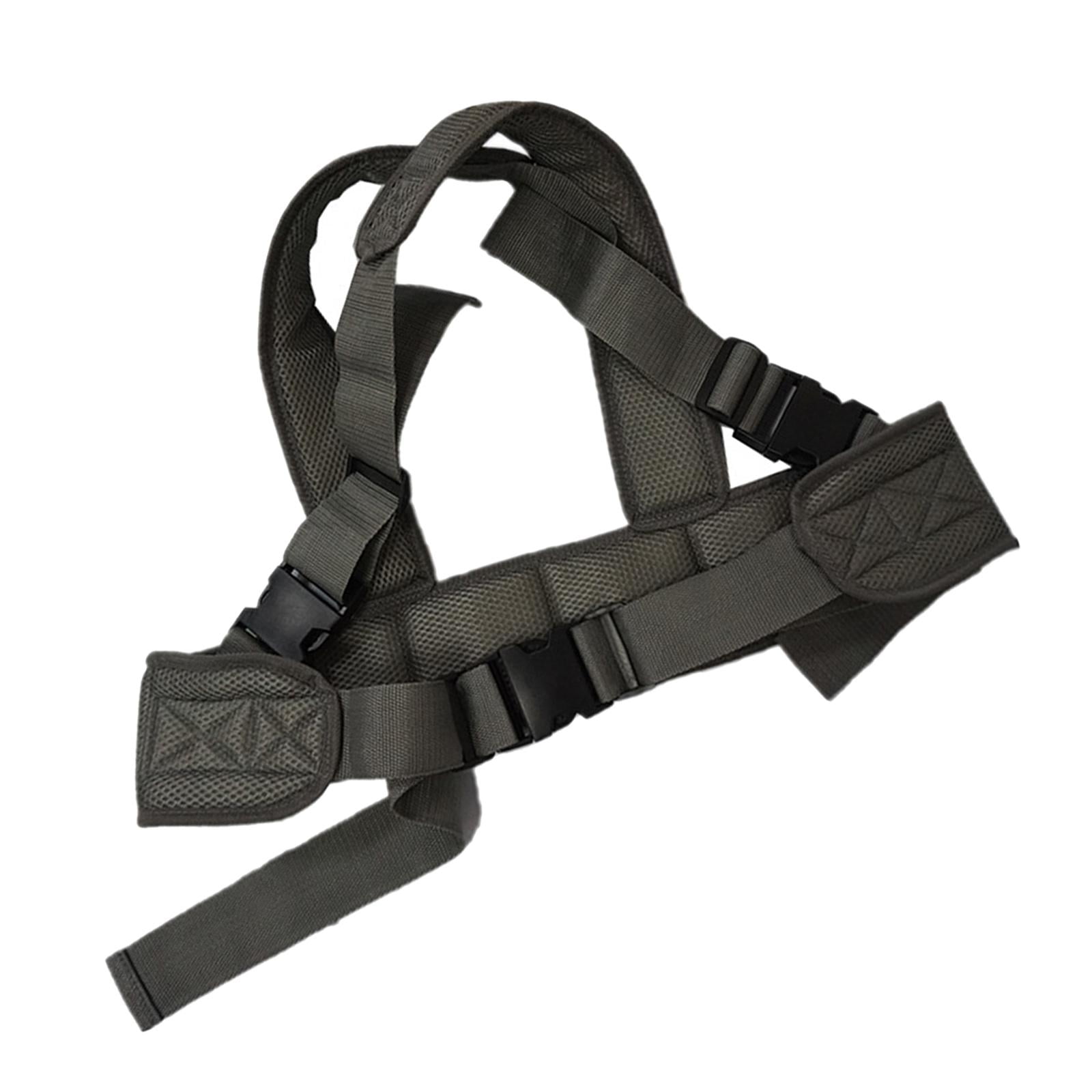 Magideal - Arnés De Pecho De Sujeción Para Silla De Ruedas Para Discapacitados Antideslizante Correa Fácil De Operar - Sistemas De Arnés De Sujeción Gris, Fácil