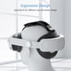 thumbnail image 3 of Compatible con Meta Quest 3/2/S - Correa ajustable para auriculares de RV con accesorios de recambio de esponja suave para una mayor comodidad-Blanco, 3 of 6