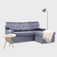 Almore - Seccional Italia Reversible Felpa Gris