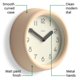 thumbnail image 5 of Reloj de Pared JONES CLOCKS Fuze 22 cm Beige de Diseño Moderno, 5 of 6
