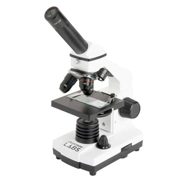 Microscope Celestron Labs, cabezal monocular compuesto 40-800x
