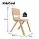thumbnail image 3 of Kidscool Silla Infantil Apilable Ergonómica de Plástico Reforzado Café 34x38x52 cm, 3 of 6