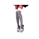 thumbnail image 2 of Panty Cuadrille Blanco Con Negro, 2 of 2