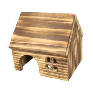 Ioensy - Accesorios De Jaula De Decoración De Jaula De Hámster De Madera Para Ratones Hámster Chinchilla S