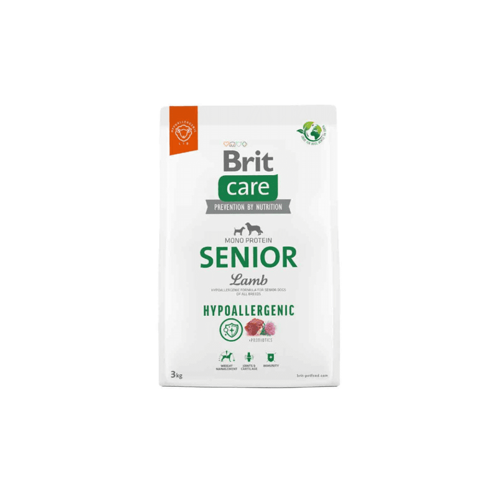 brit care perro senior lamb 3kg