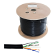thumbnail image 1 of Cable Utp Exterior Cat6 100% Cu Con Mensajero Carrete 305m, 1 of 3