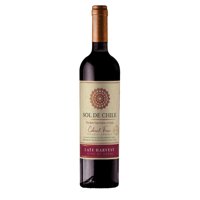 Vino Late Harvest Cabernet Franc Botella 500 Ml Sol De Chile