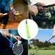 thumbnail image 4 of Sobregrip para raqueta de tenis y bádminton, agarre de toalla, cinta antideslizante para el sudor, pegamento para manos, 4 of 5