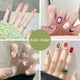 thumbnail image 3 of Uñas postizas europeas, uñas postizas con acabado UV, brillantes, cobertura total, uñas postizas artificiales, uñas para mujer, 3 of 5