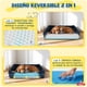 thumbnail image 3 of Cama Antiestres Perro Colchon Ortopedica 90x63cm Grande Tela Franela, 3 of 12