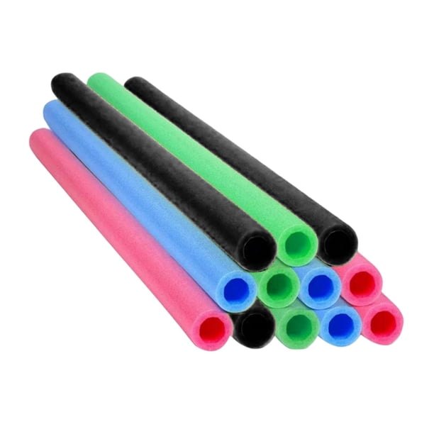 12 cubiertas de espuma para postes de trampolín, accesorios, acolchado, confiabilidad, longitud de 4 cm, cubiertas de repuesto para tubos de trampolí Estilo A
