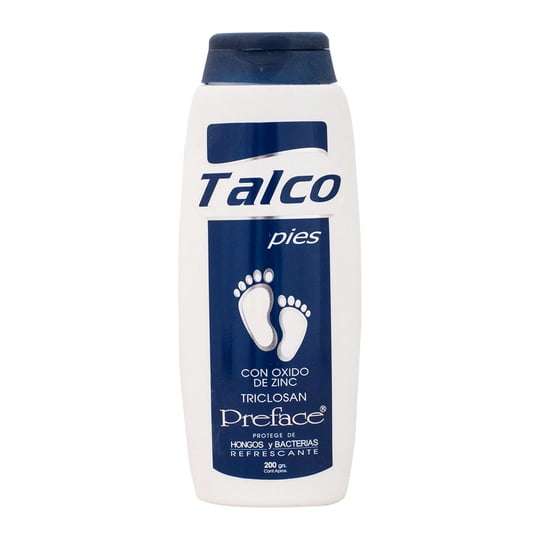 Talco Para Pies Con Óxido De Zinc Frasco 200 g Preface