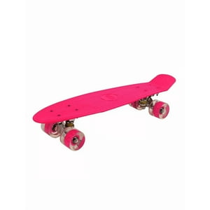 Genérico - Skate Penny Patineta Ruedas Led, Rosado