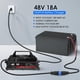 thumbnail image 4 of Cargador de batería EPOWREY 18AMP para batería de carrito de golf LiFePO4 de 48 V, 4 of 8