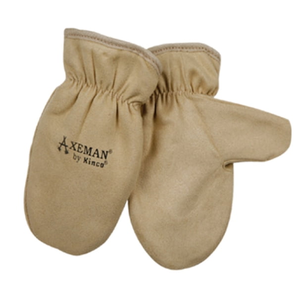 Mittens Kinco Axeman, unisex, para trabajo al aire libre, color marrón para jóvenes, 1 par