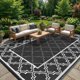 thumbnail image 1 of Alfombra Garvee 183 × 274 cm Reversible e Impermeable para Exterior, 1 of 8
