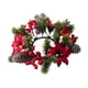 thumbnail image 2 of Corona De Velas Navideñas Con Forma De Anillo, Portavelas Para Repisa Festiva, 2 of 5