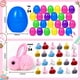 thumbnail image 5 of Juguetes de conejito de peluche dentro de huevos de Pascua, paquete de 24, HIKISS, 5 of 7