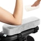 thumbnail image 1 of Almohadillas ERGO OFFICE ergonómicas de espuma viscoelástica para reposabrazos (2) gris, 1 of 9