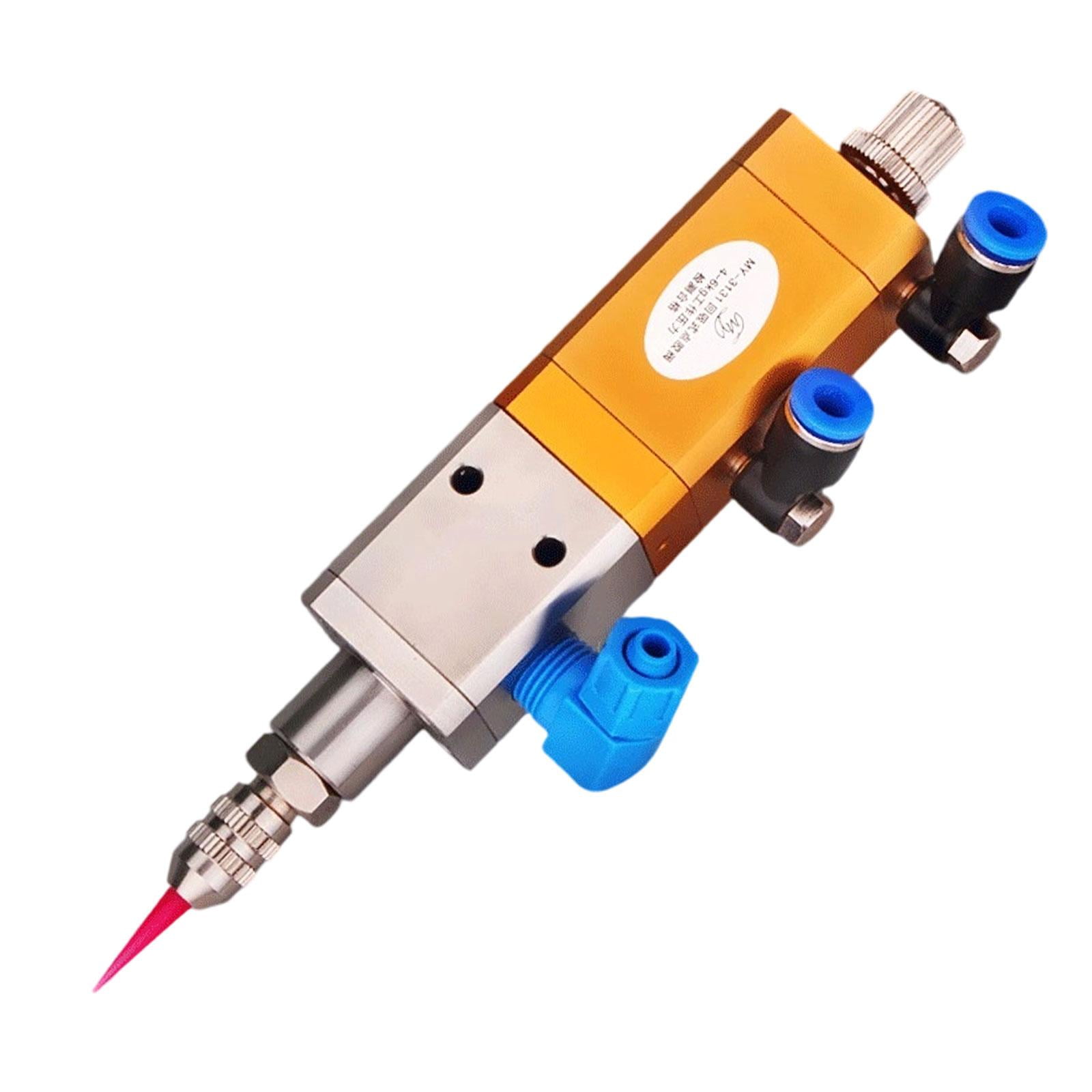 Magideal - Válvula Dispensadora De Pegamento, Dispensador Neumático, Válvula De Silicona Antigoteo Con Succión, Control Preciso, Piezas Convenientes, Fácil De Us Boca De Nuez