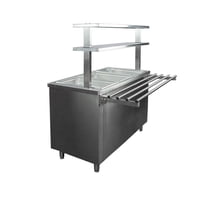 Imahe - Baño Maria Electrico Imas 3 Contenedores Gn 110*60*145 Cm.