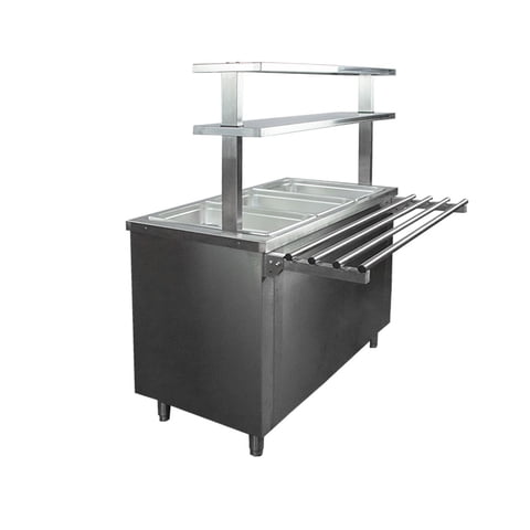 Imahe - Baño Maria Electrico Imas 3 Contenedores Gn 110*60*145 Cm.