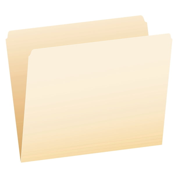 Carpetas para archivos Pendaflex 752 con forma de letra de pestaña superior con corte recto