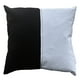 thumbnail image 1 of Funda Cojin Decorativo EcoCuero Blanco y Negro 45x45, 1 of 3