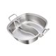 thumbnail image 4 of Olla Caliente De Acero Inoxidable Con Doble Sabor Para Shabu Shabu, Para Viajes, Fiestas, Picnics, Sin Tapa, 4 of 5